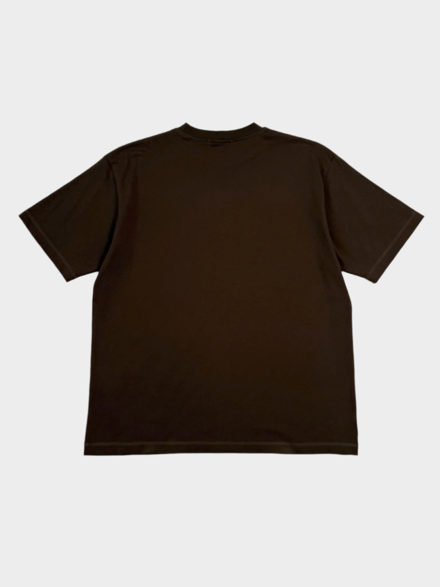 T-shirt Marrone Con Stampa San Diego E Etichetta