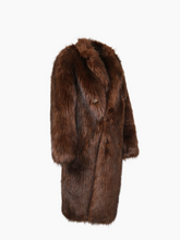 Cappotto In Pelliccia Marrone -  | Qlhype
