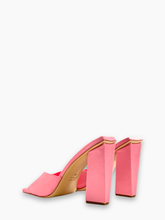 Mule Rosa In Raso Gia - Rosa | Qlhype