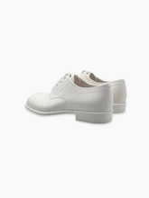 White Tabi Rubber Lace-ups -  | dBlank