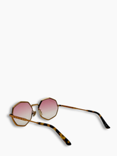 Gold Geometric Frame Glasses -  | Qlhype