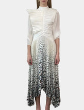 Silk Midi Dress -  | dBlank