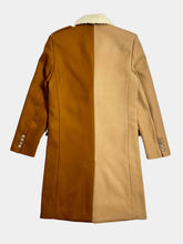 Shearling Bicolor Coat -  | dBlank