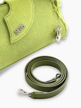 Borsa Verde In Denim Comma -  | dBlank