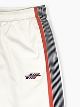 Pantaloni Bianchi Con Righe Rosse e Blu - Bianco | Qlhype
