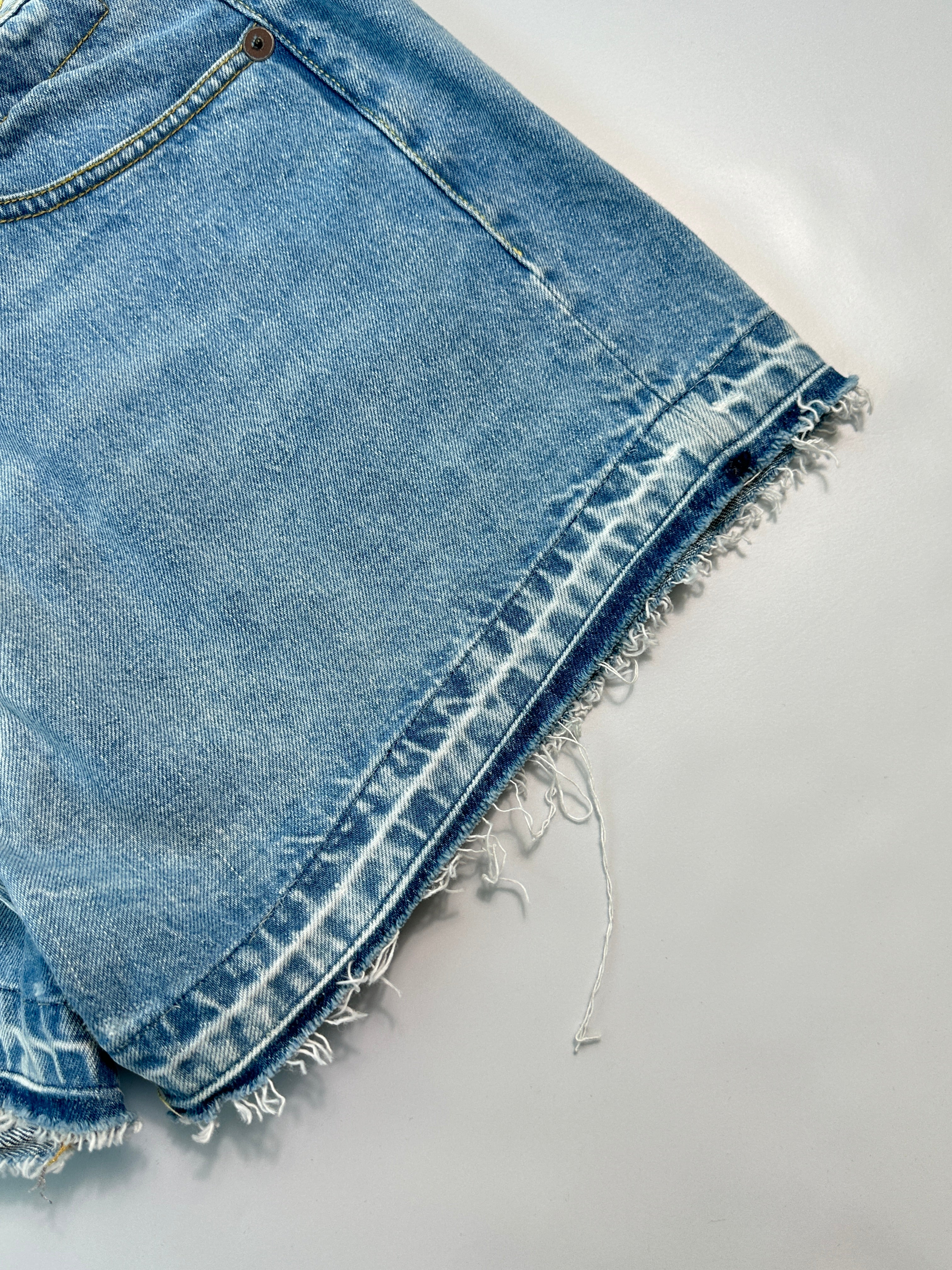 Shorts Denim Asimmetrici