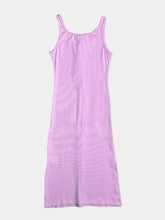 Long Ribbed Dress -  | dBlank