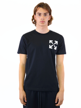 T-shirt Nera Con Stampa Frecce Single Arrow - Nero | dBlank
