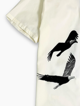 Camicia Ecru Con Aquile - Beige | Qlhype