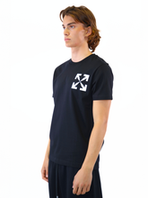 T-shirt Nera Con Stampa Frecce Single Arrow - Nero | dBlank