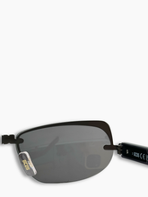 Occhiali Neri Scudo Logo -  | dBlank