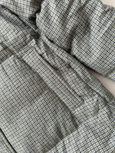 Puffy Checkered Jacket - Green | dBlank