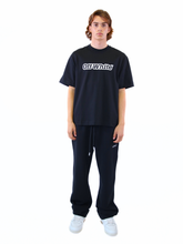 T-shirt Nera Outline Logo Skate - Nero | dBlank