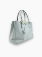 Borsa Grande Saffiano Lux Galleria Tote - Grigio | dBlank