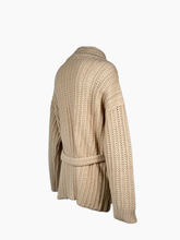 Cardigan In Maglia Con Cintura -  | Qlhype