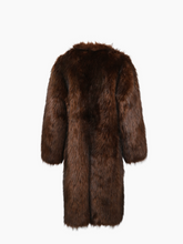 Cappotto In Pelliccia Marrone -  | Qlhype
