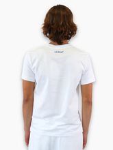 White Single Arrow Slim T-shirt -  | Qlhype
