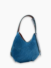 Borsa In Cavallino Blu Comma -  | dBlank