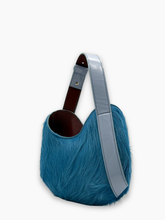 Borsa In Cavallino Blu Comma -  | dBlank