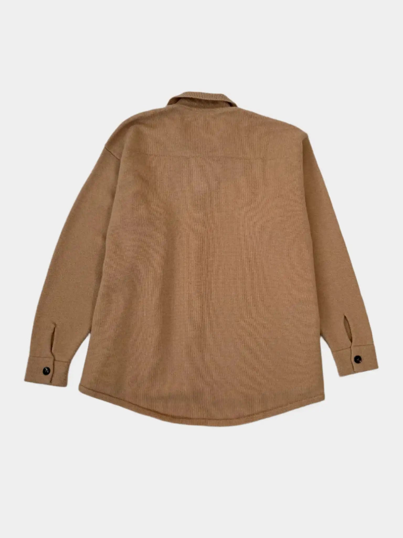 Camicia In Maglia Beige