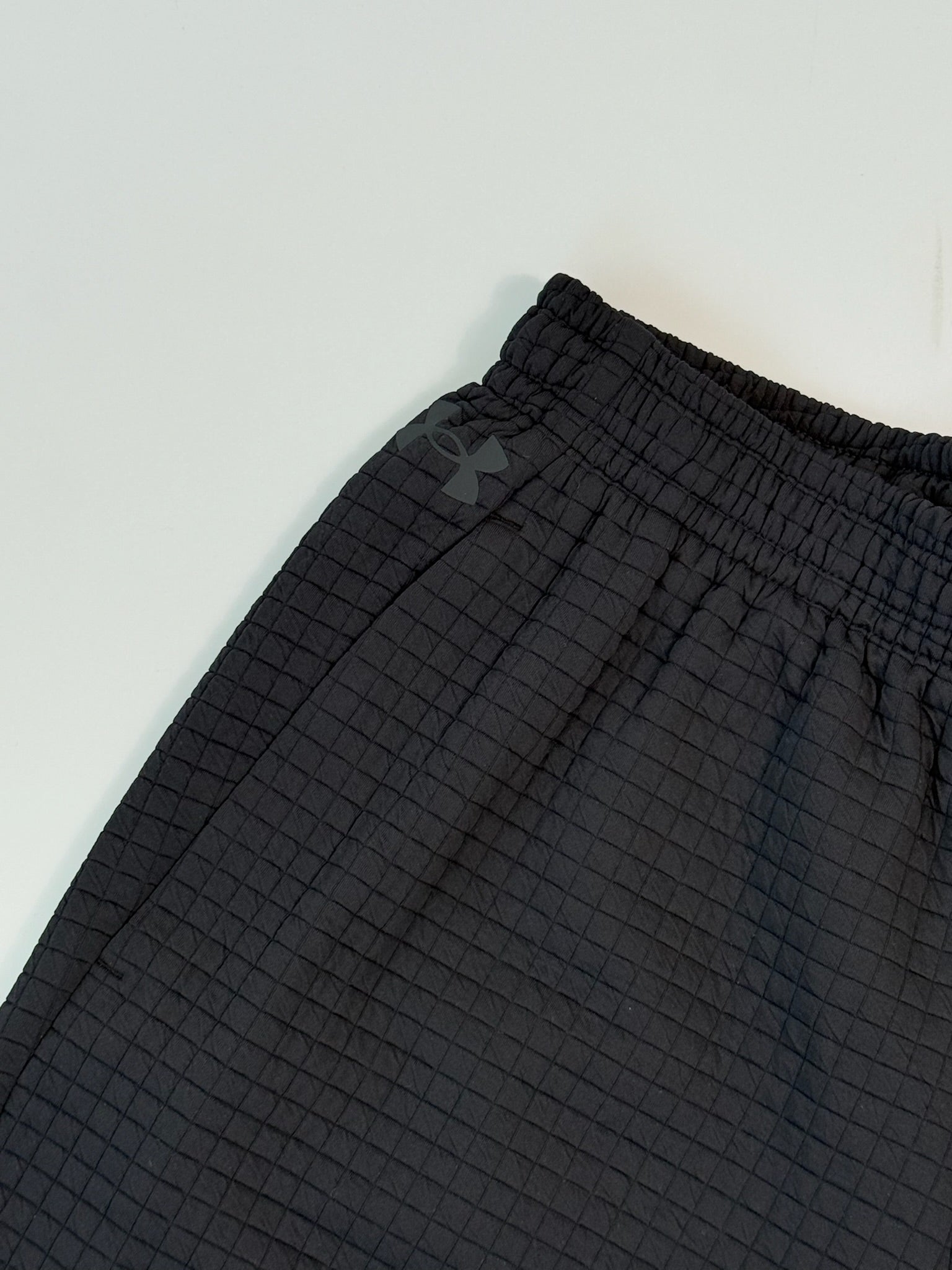 Unstoppable Grid Shorts Black