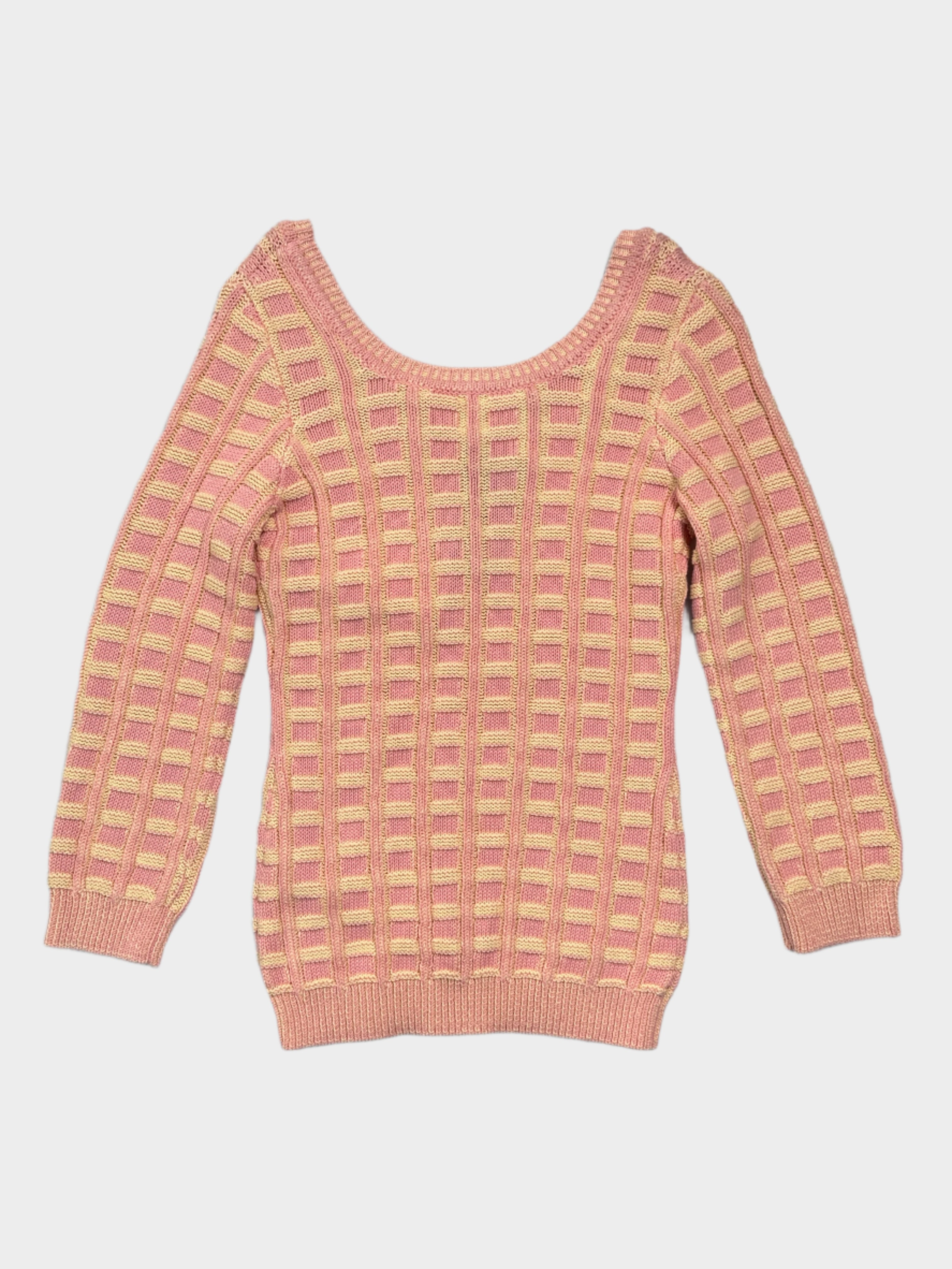 Three-dimensional Crewneck Sweater