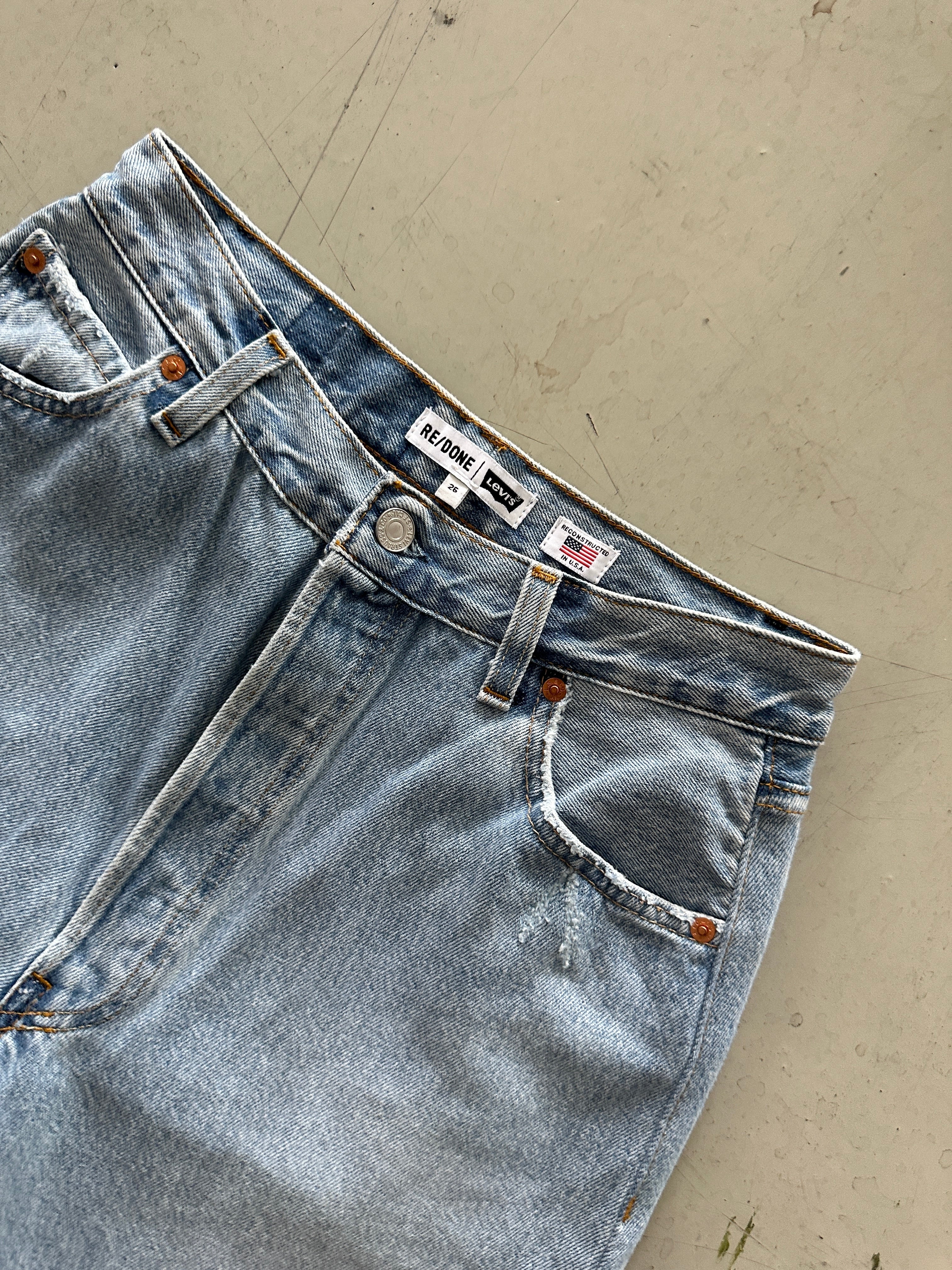 RE/DONE x Levi's High Rise Jeans