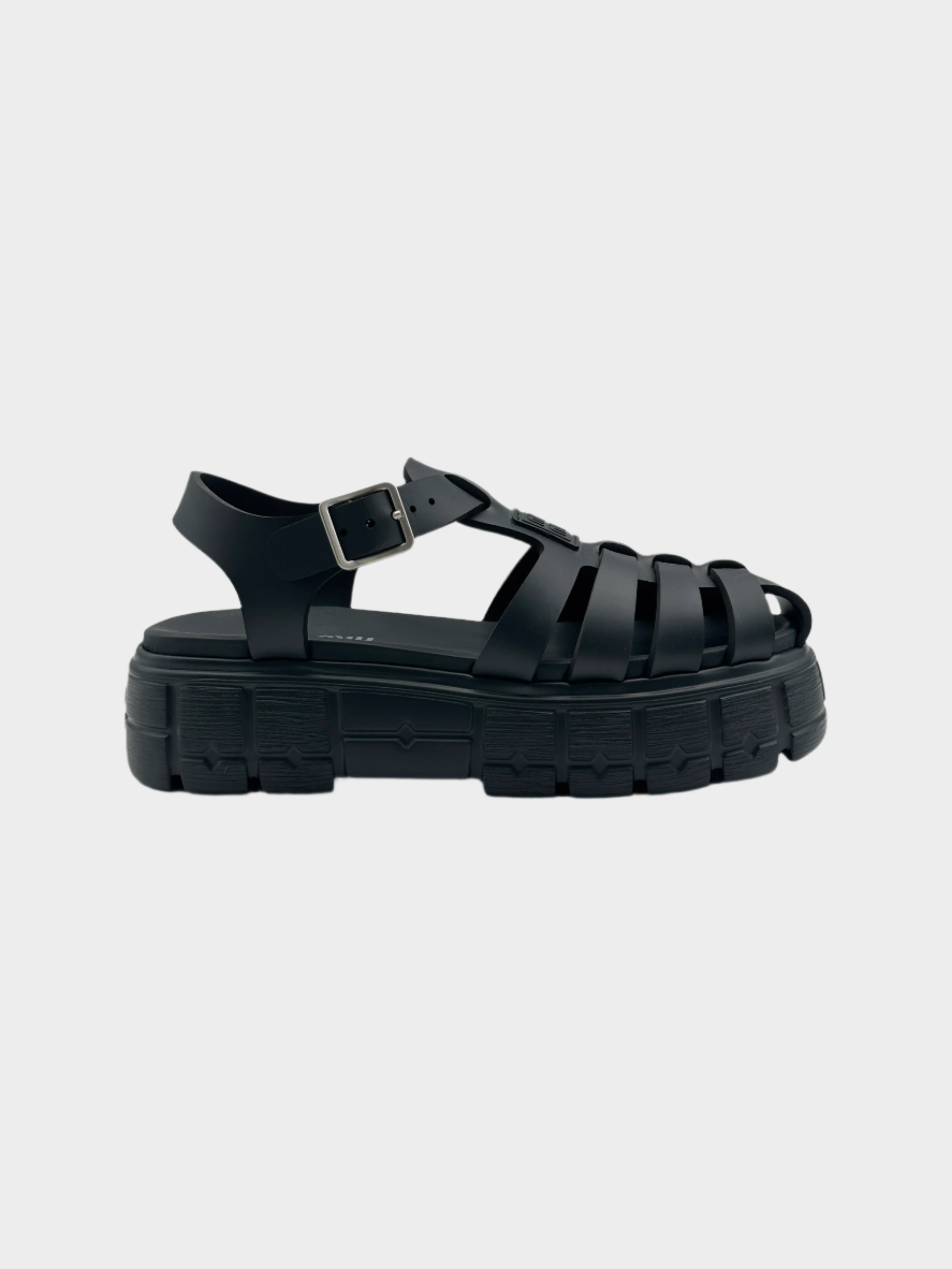 Platform Sandals With Logo