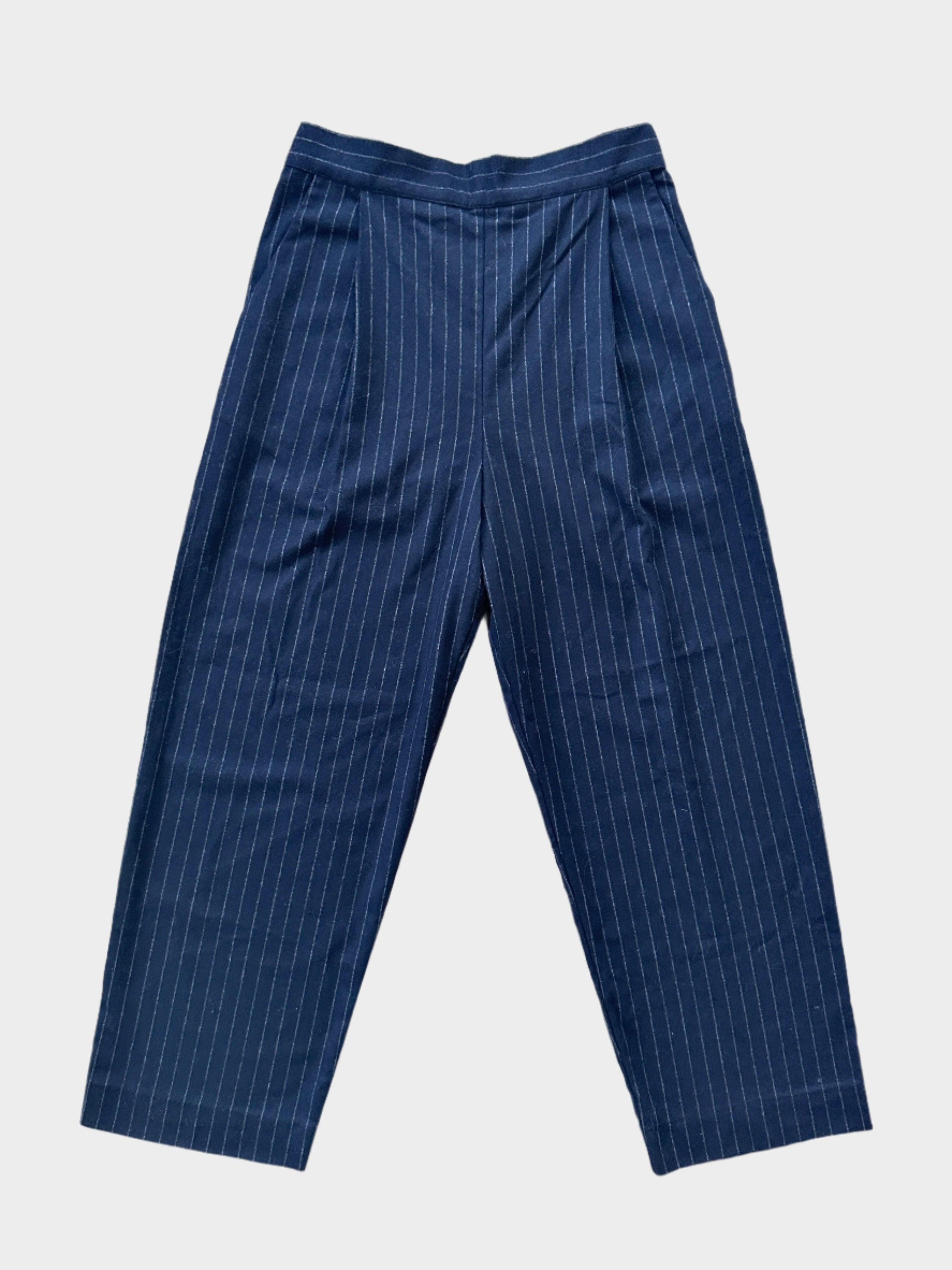 Baggy Pin-Striped Trousers