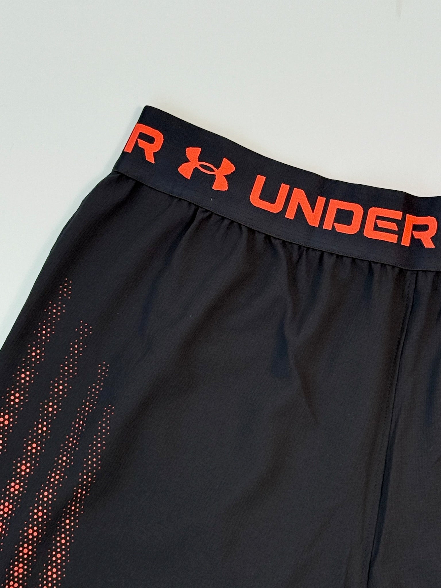Vanish Woven Technical Shorts With Orange Details