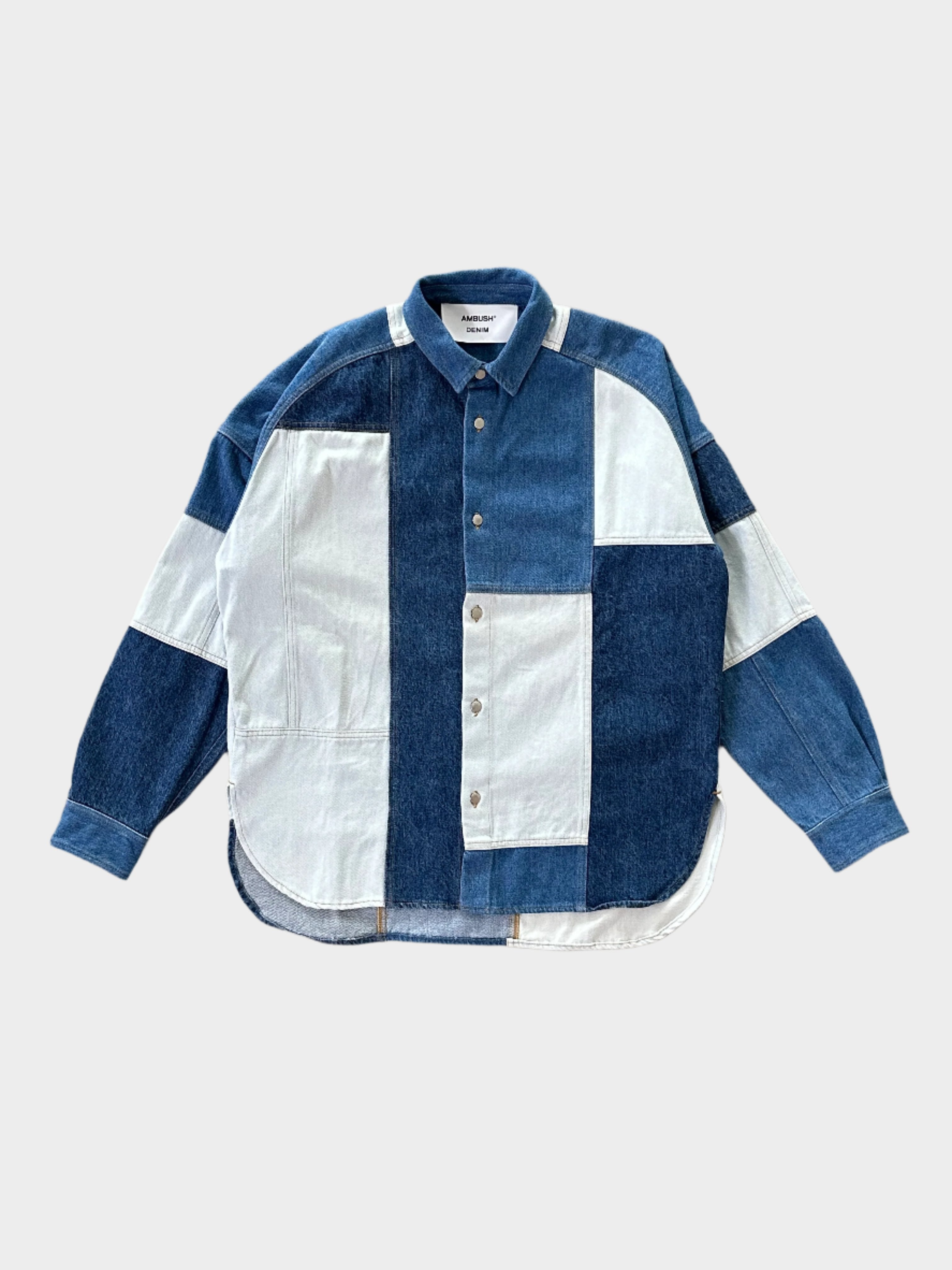 Patchwork Denim Shirt