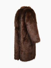 Cappotto In Pelliccia Marrone -  | Qlhype