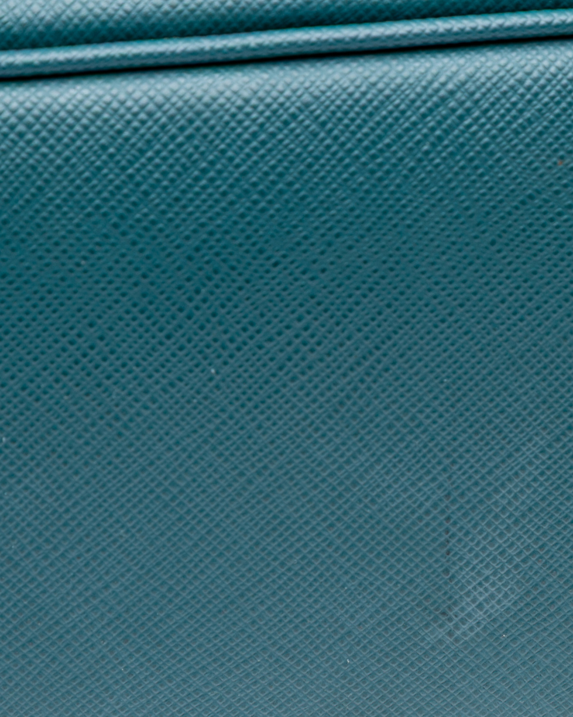 Borsa Prada In Pelle Saffiano Turchese Con Tracolla E Logo Oro