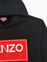 Felpa Paris Classic Hoodie Nera Con Logo Ricamato -  | dBlank