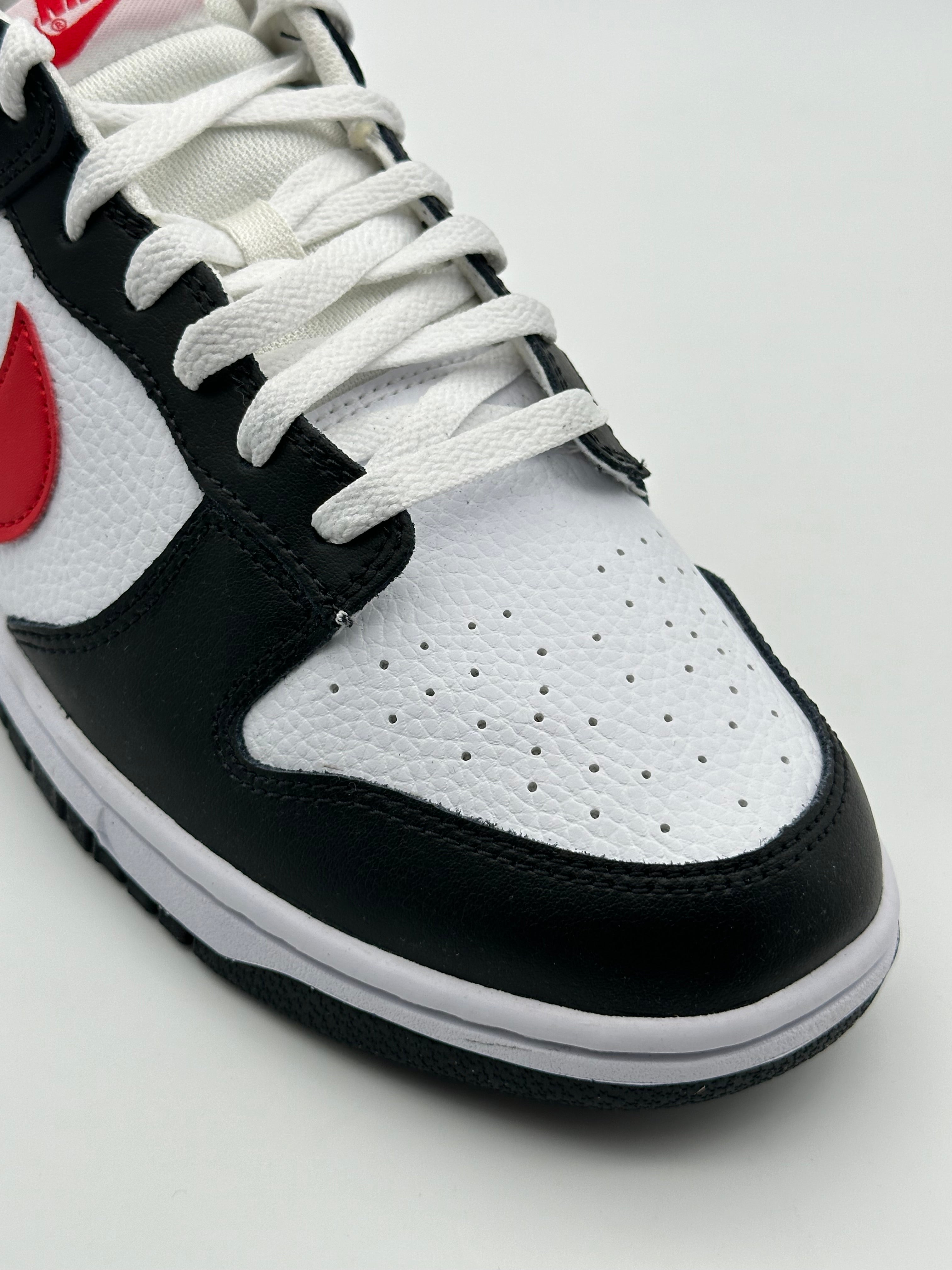 Dunk Low Red Swoosh Panda