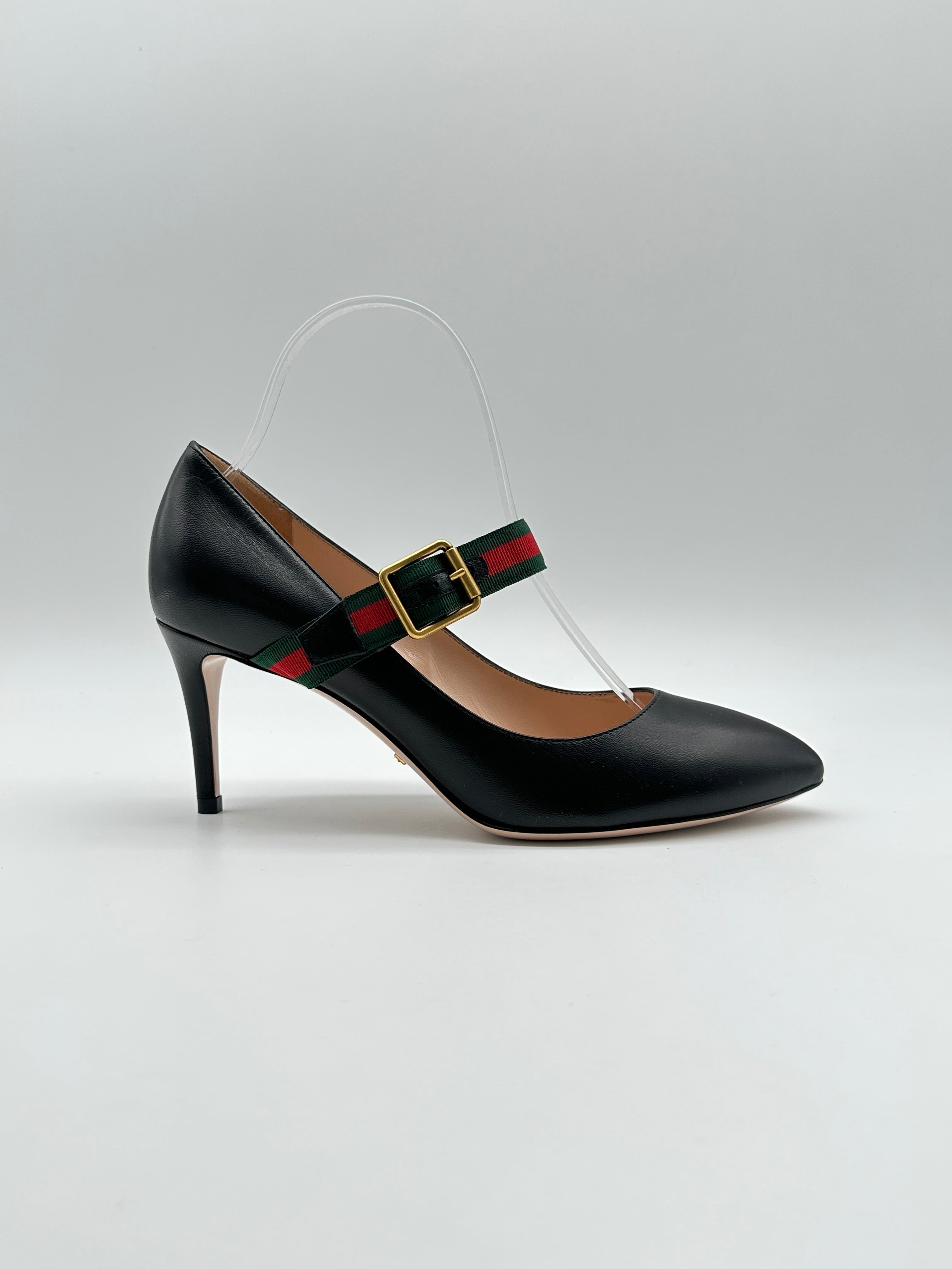 Black Sylvie Mary Jane Pump