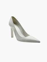 White Leather Pumps -  | dBlank