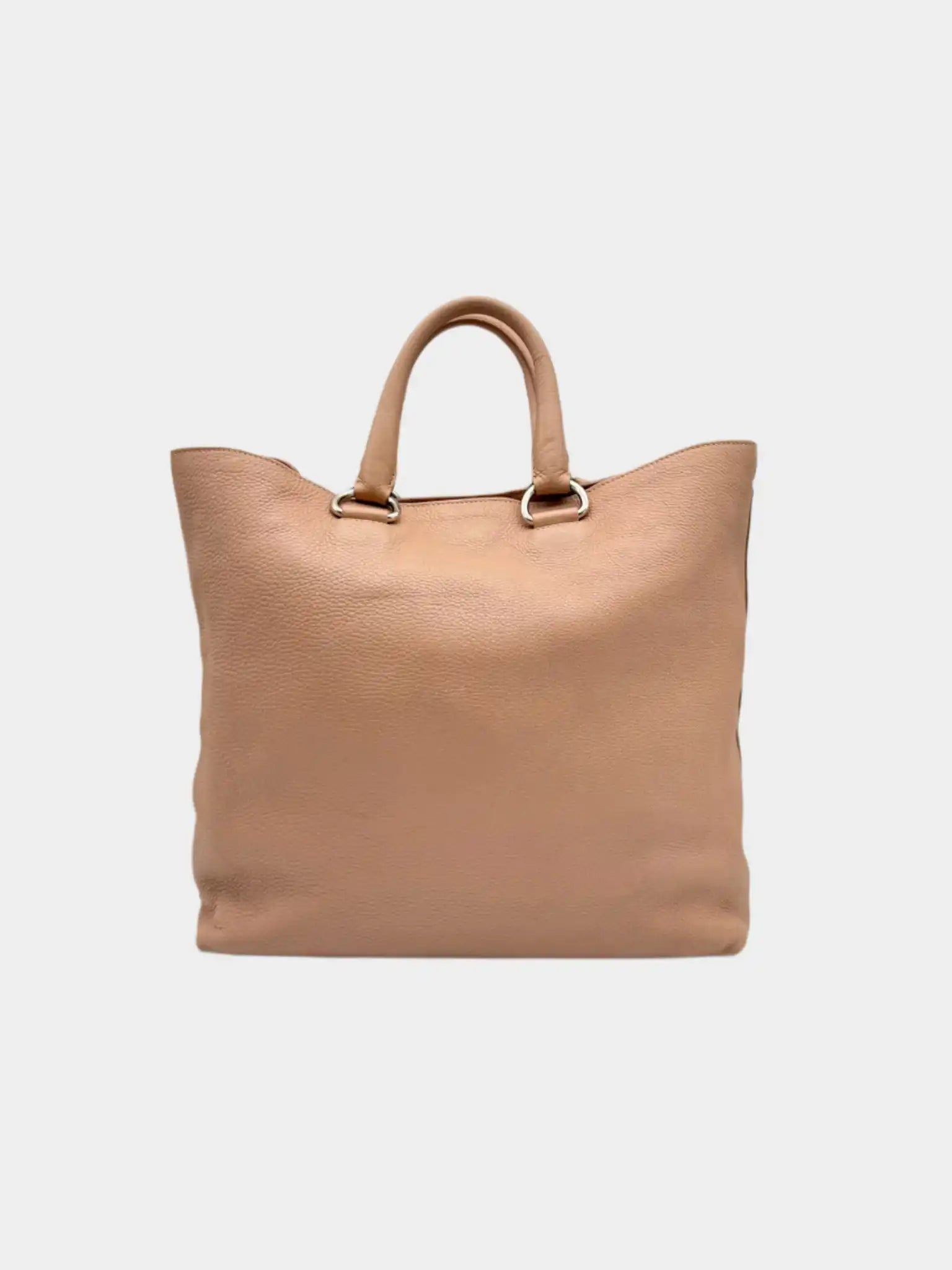 Borsa Open Convertible Tote In Pelle