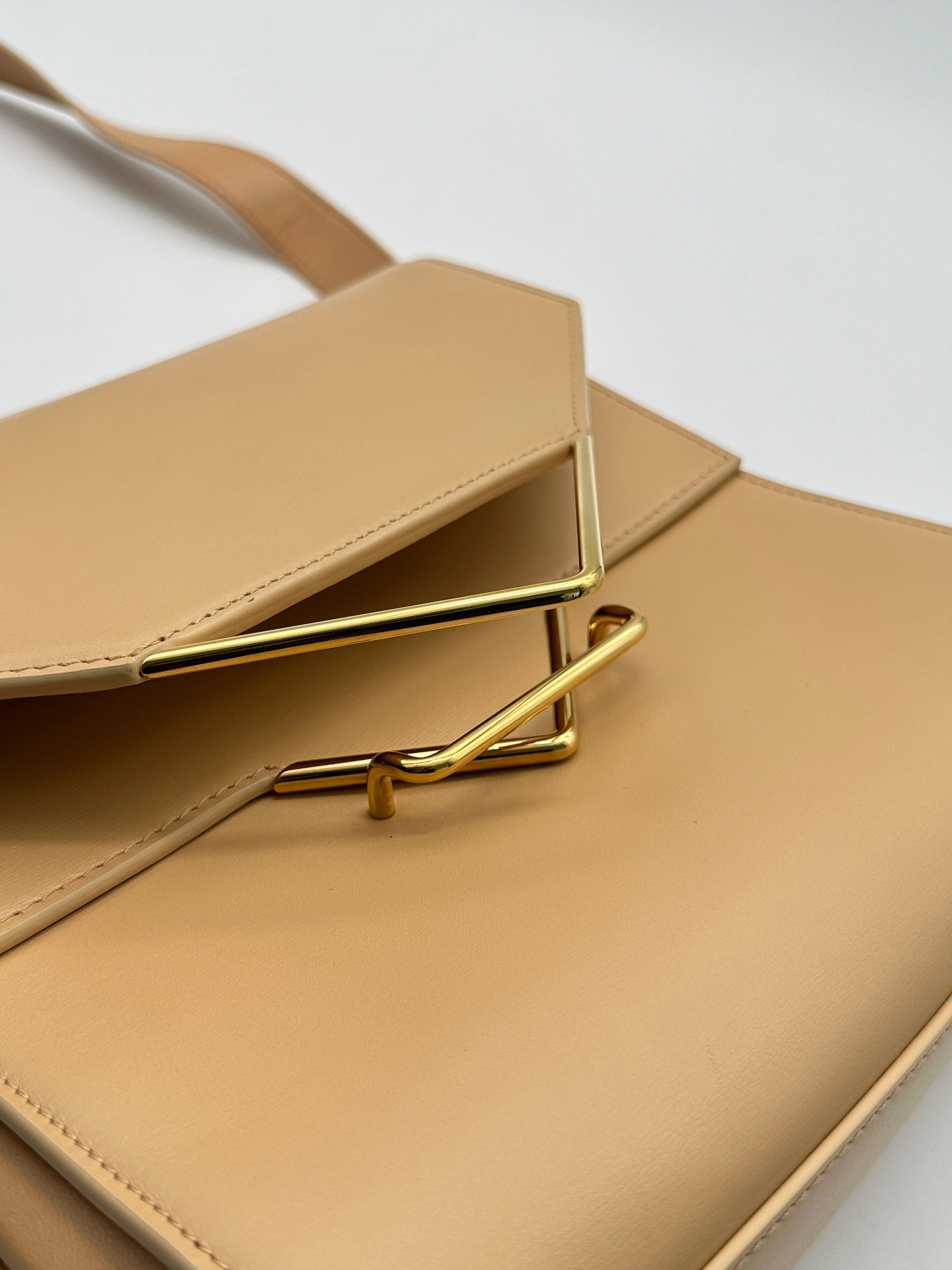 'The Clip' Leather Bag