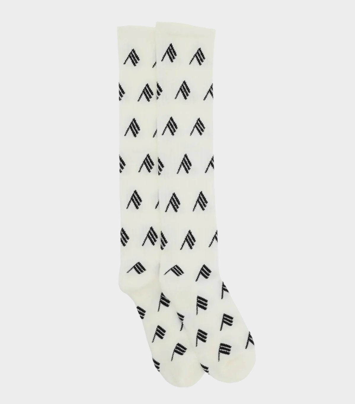 Long Length Socks Logo Pattern