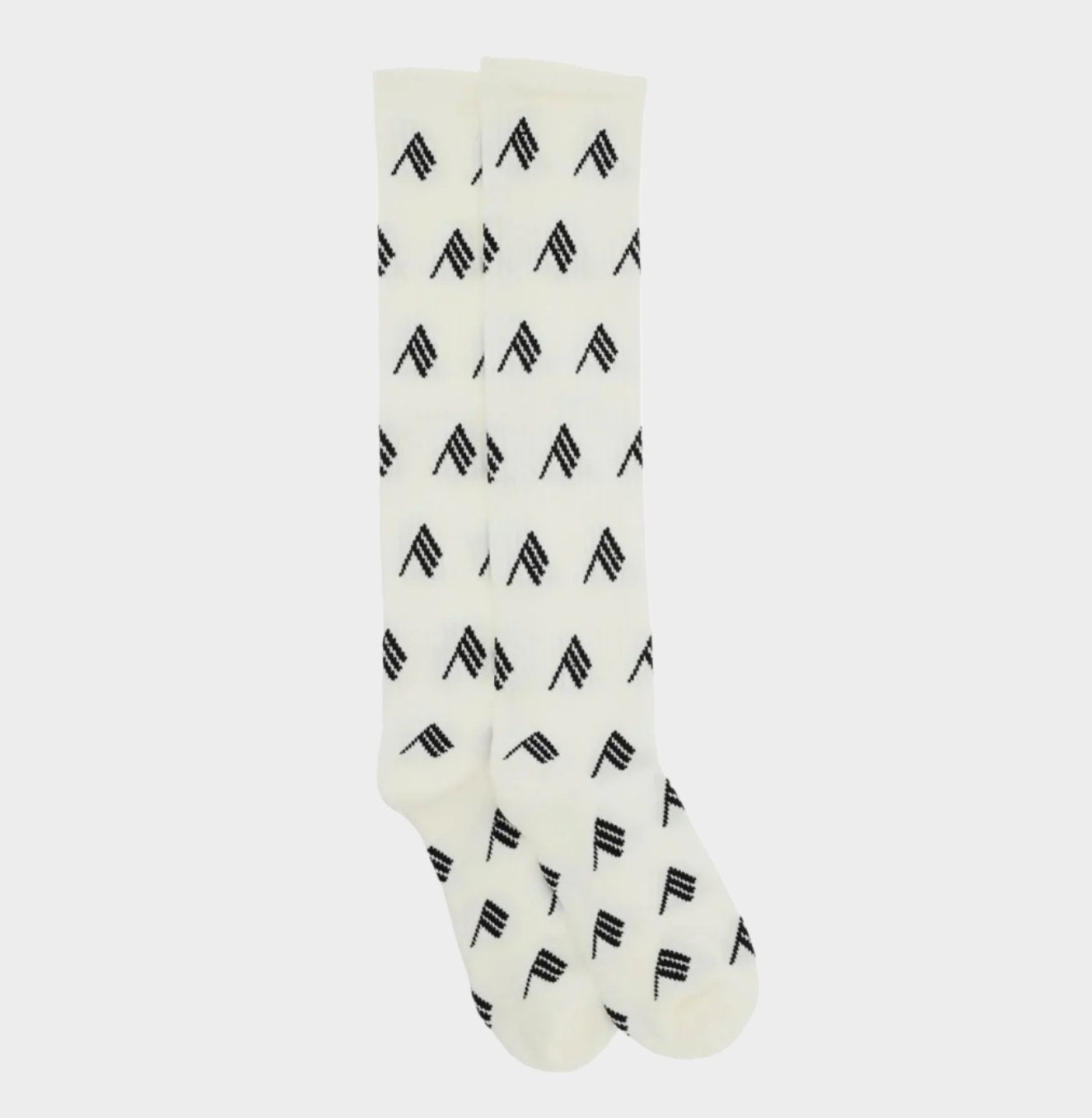 Long Length Socks Logo Pattern