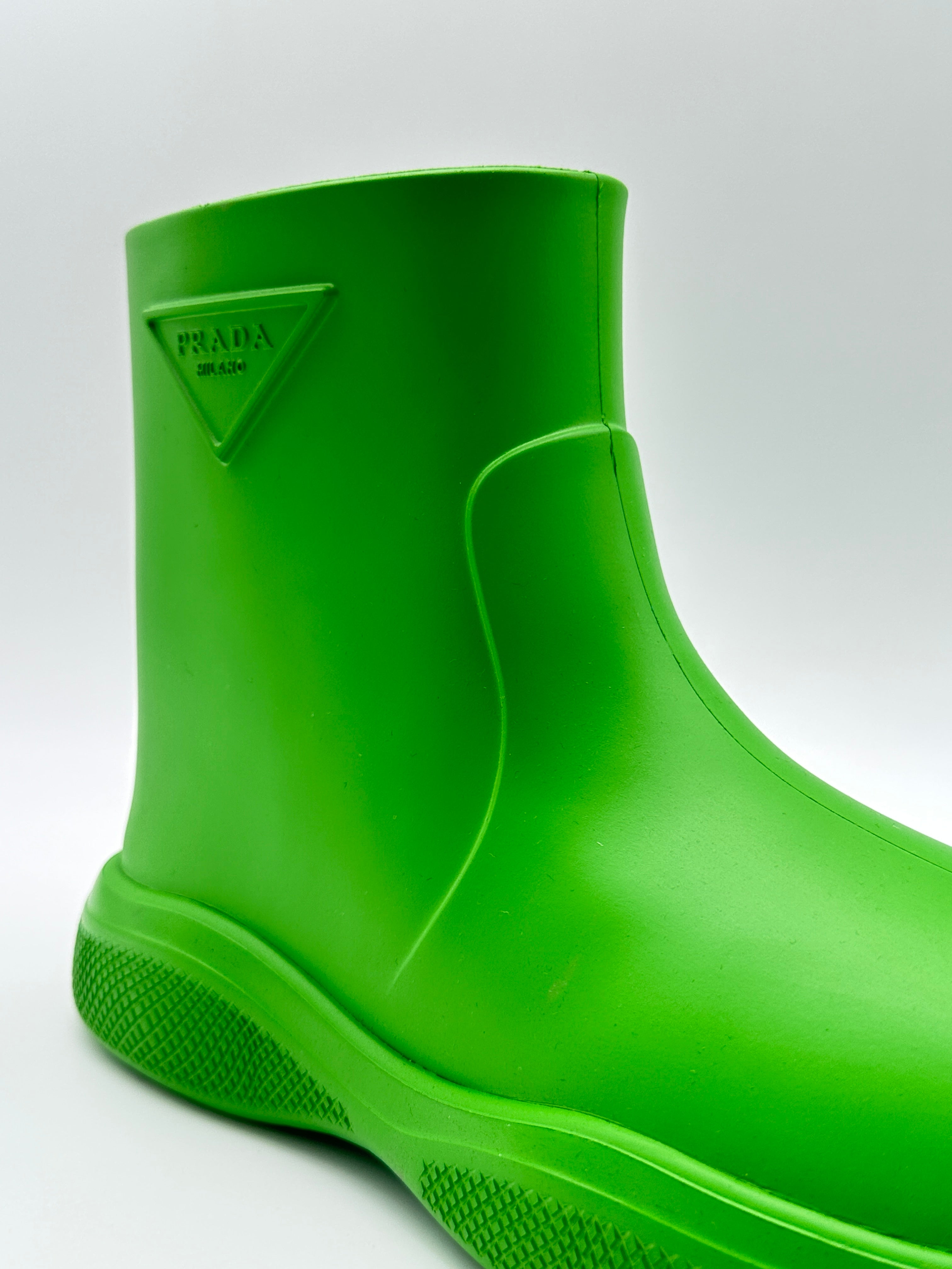 Green Rubber Boots