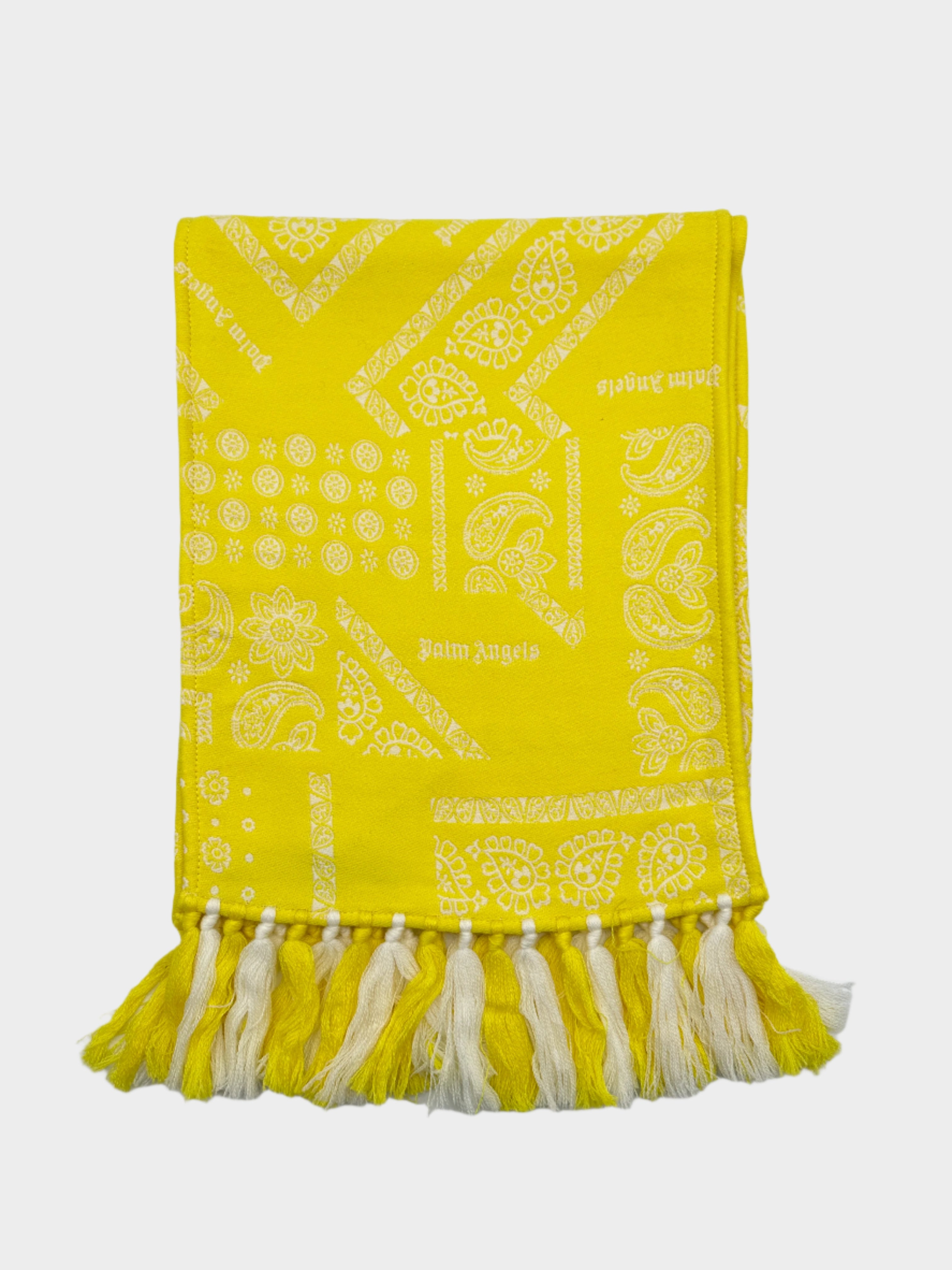 Yellow Bandana Scarf