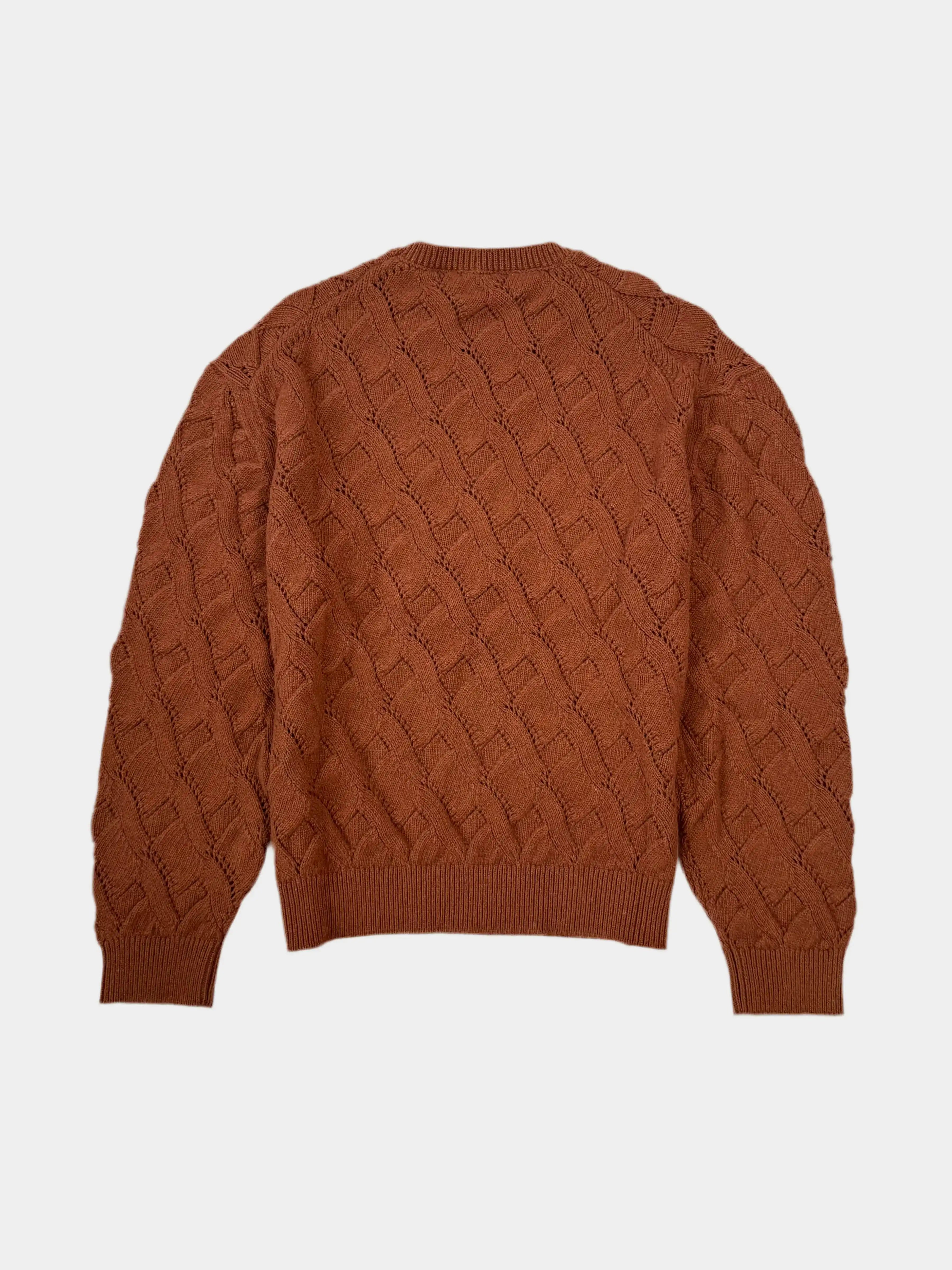 Maglione Con Motivo A Treccia