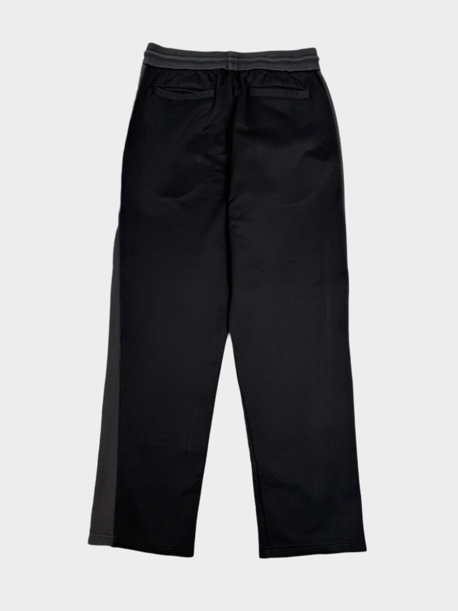 Pantaloni Neri In Maglia Con Logo Ricamato "Dior Paris"