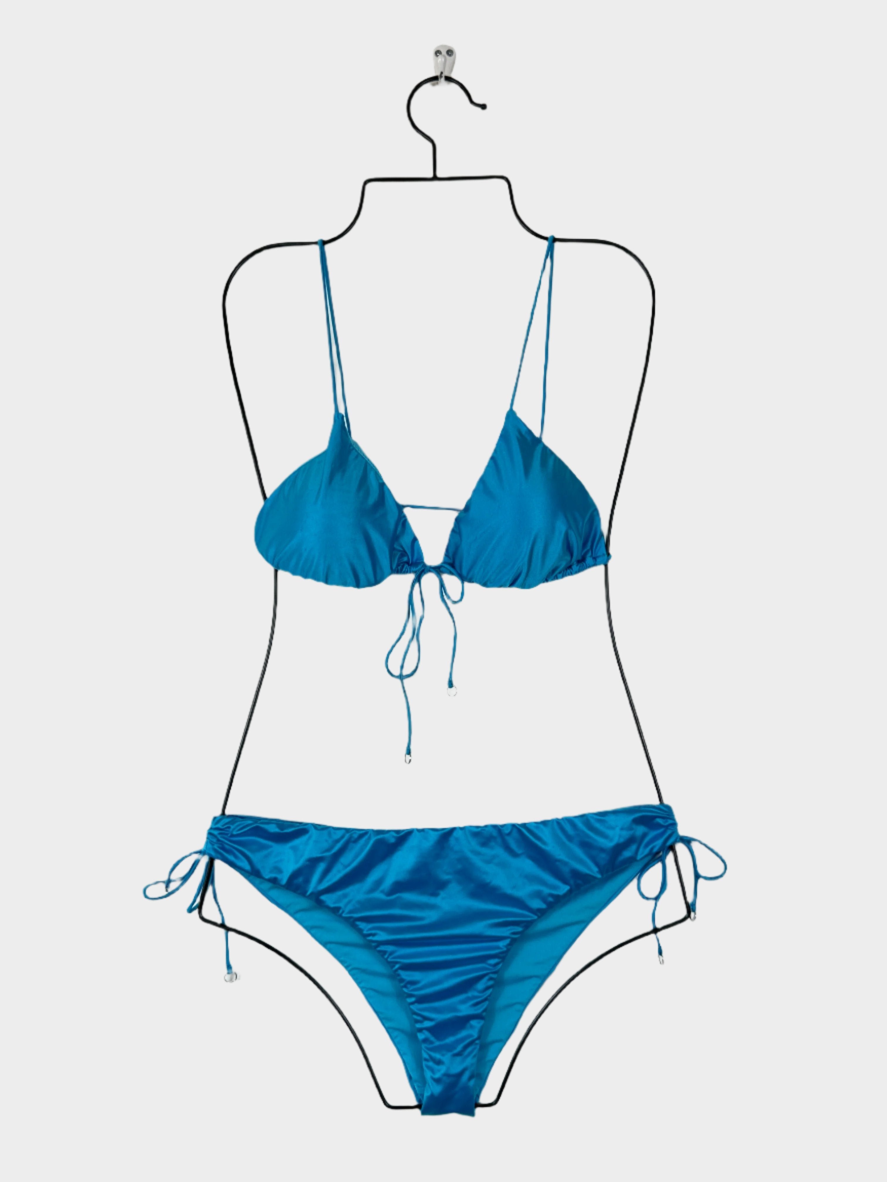 Light Blue Triangle Bikini