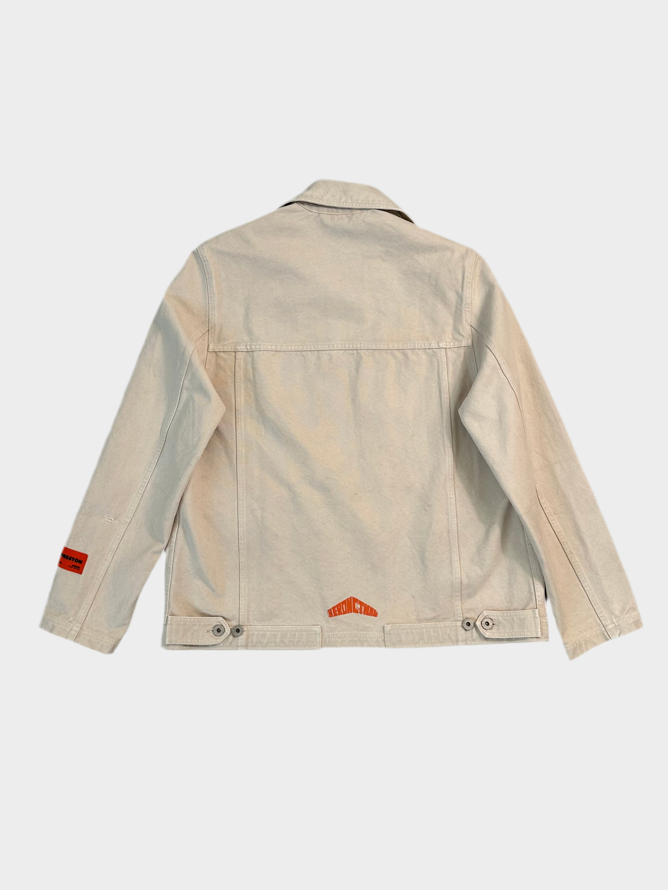 Giacca Canvas Con Tasche