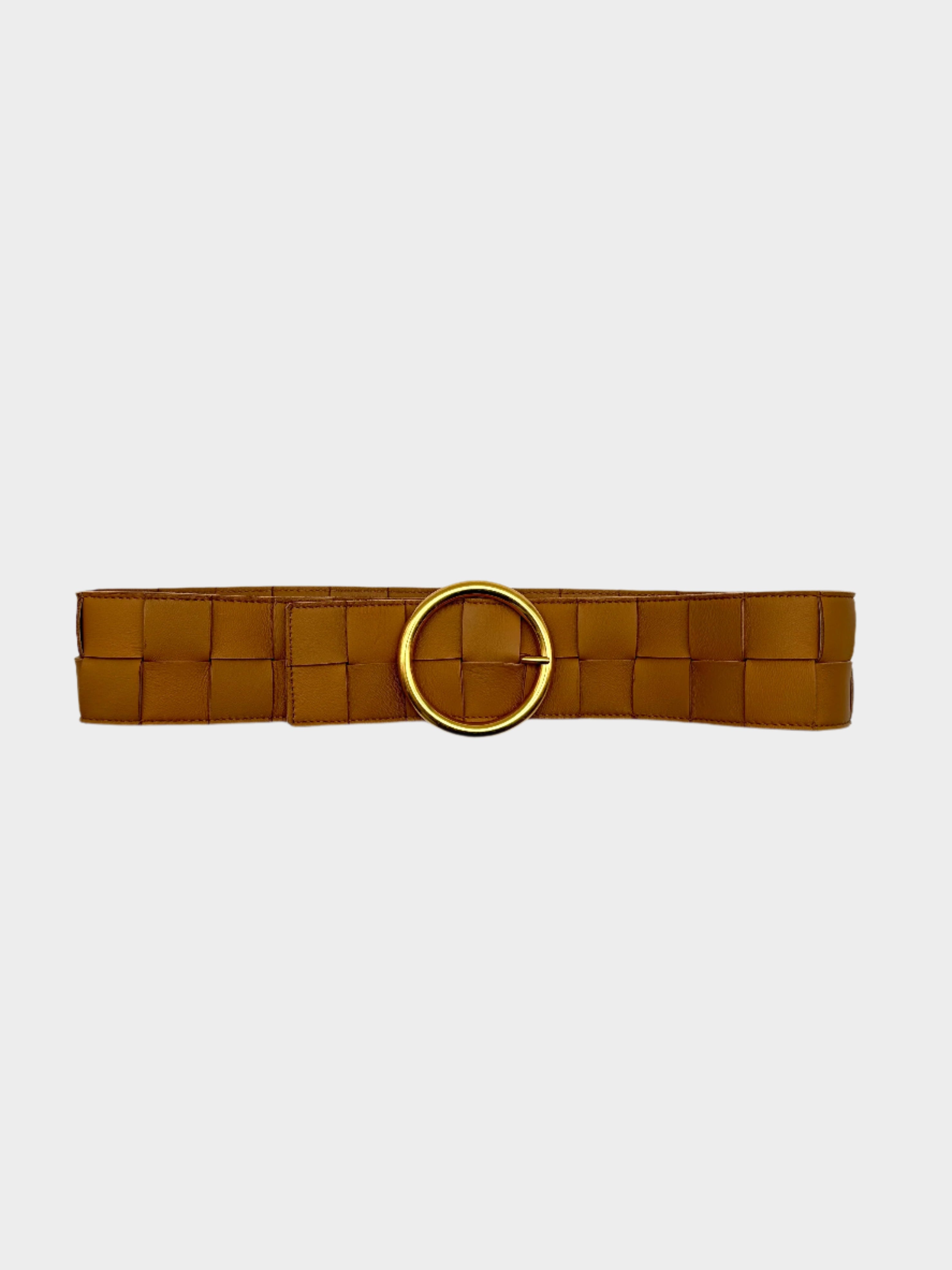 Woven Leather Belt