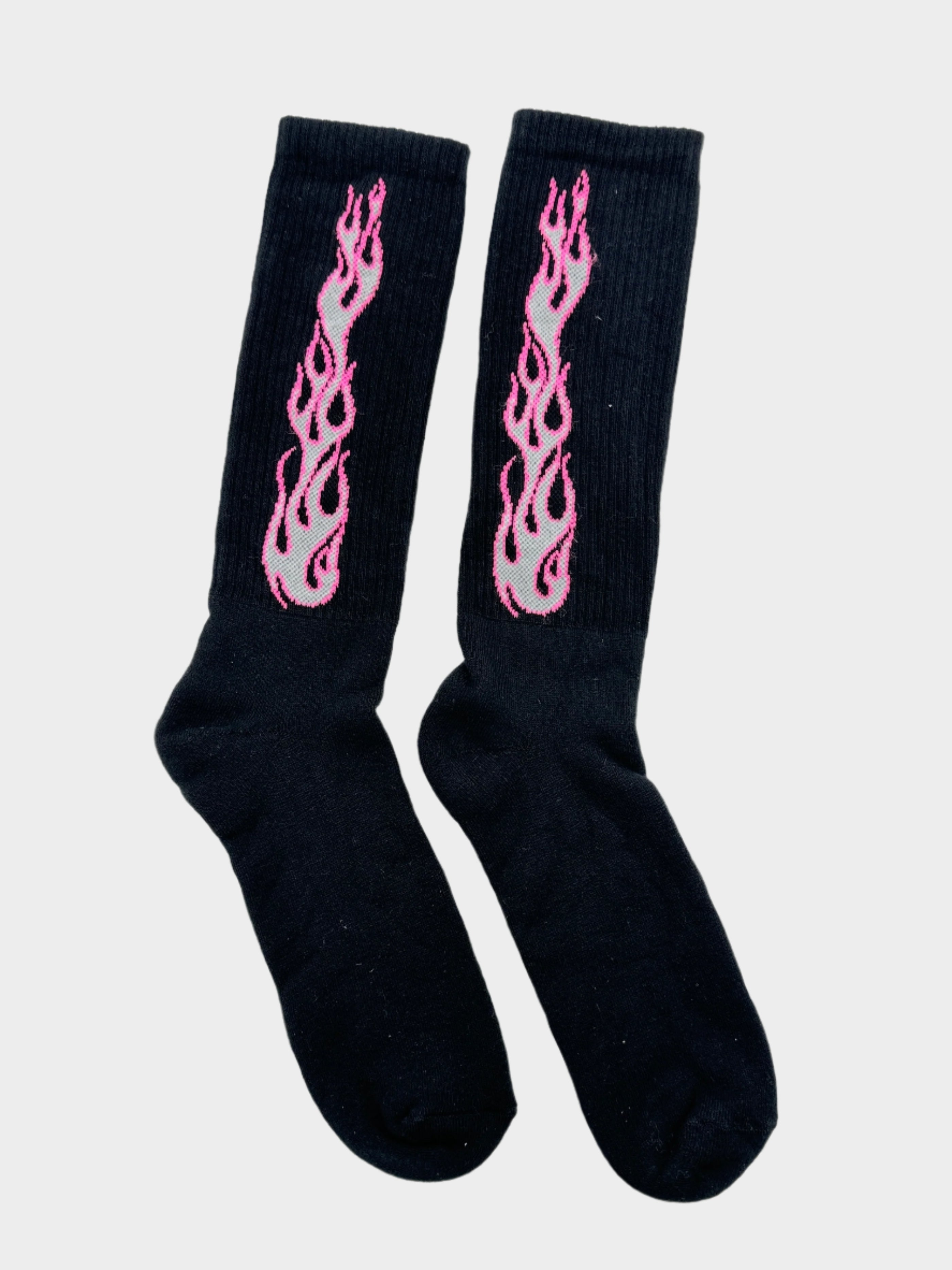 Flames Mid Length Socks