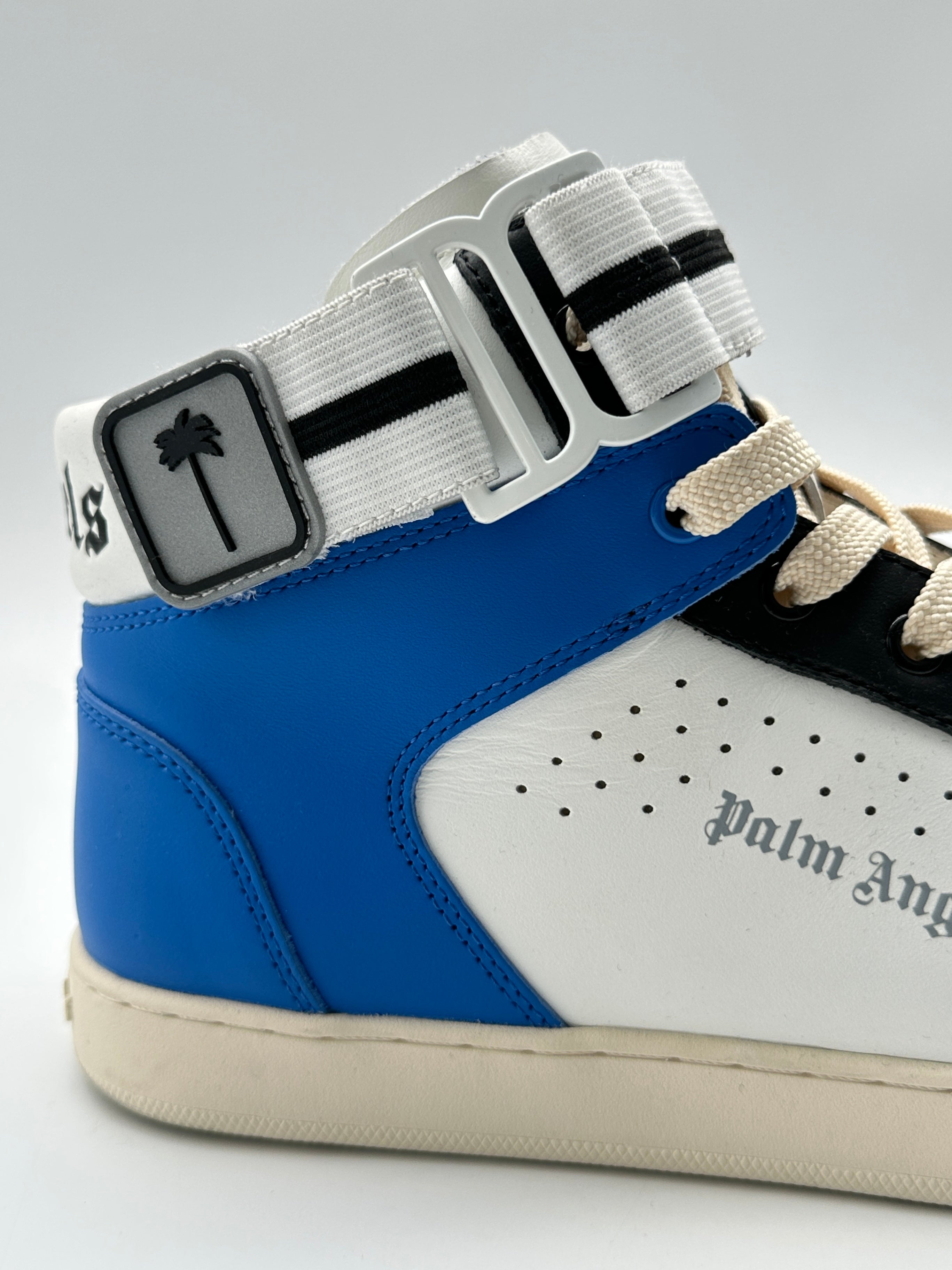 Two-Tone High-Top Sneakers